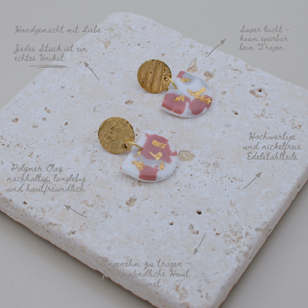 Ohrringe Terrazzo