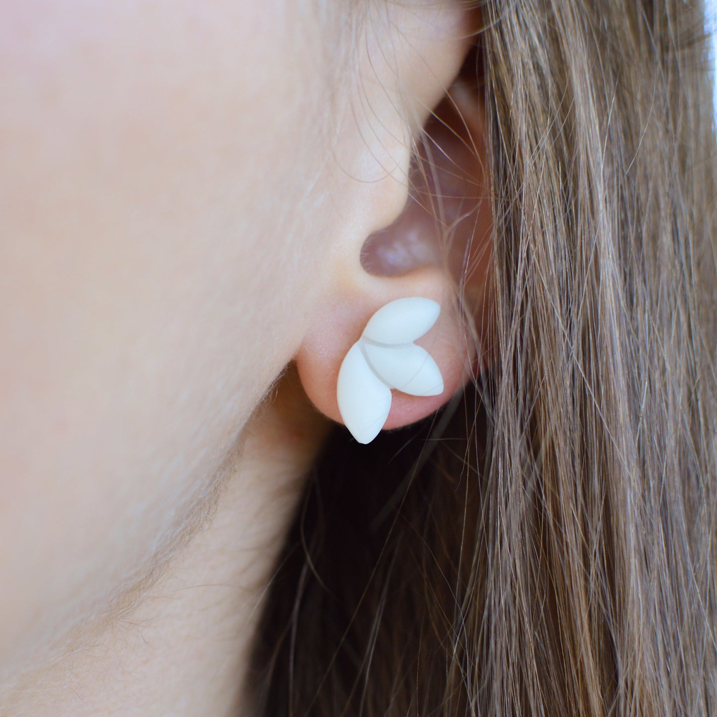 Ohrstecker Lotus Opaline