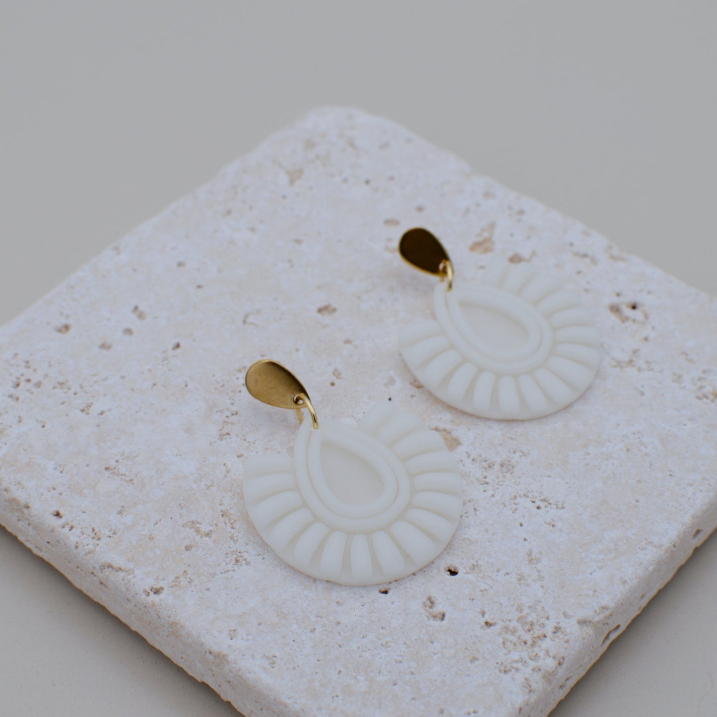 Ohrringe Opaline