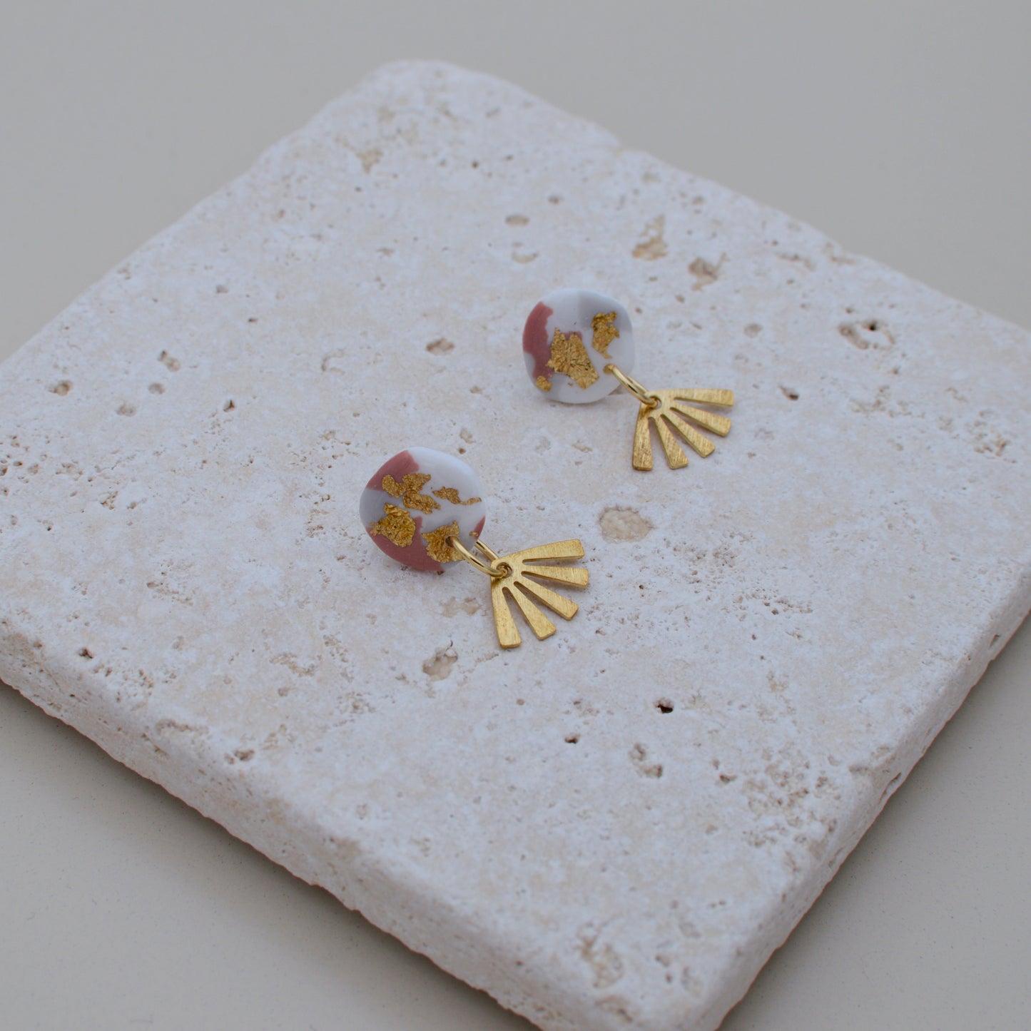 Ohrringe Terrazzo