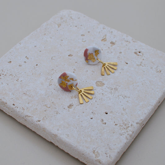 Ohrringe Terrazzo