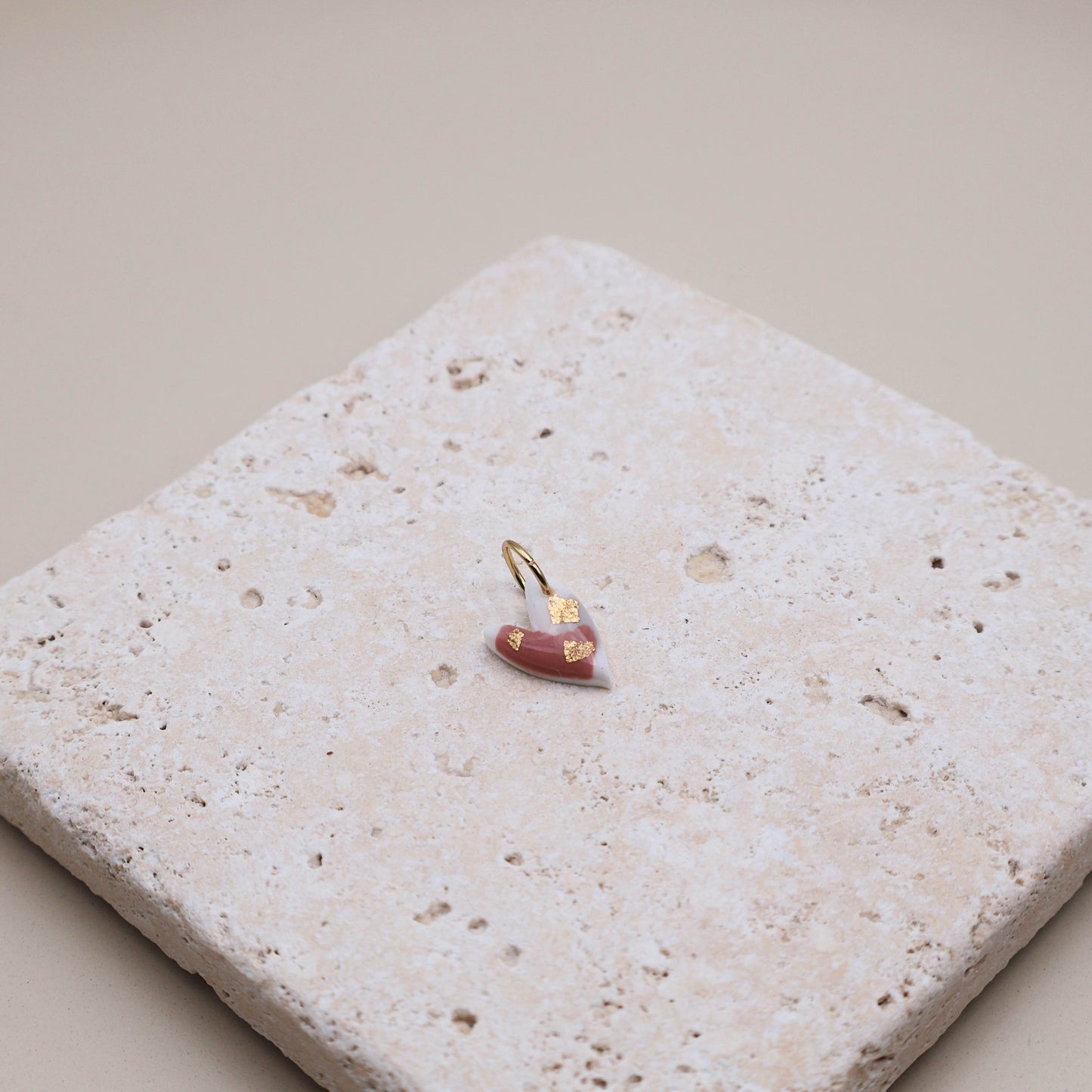 Mix and Match Herzen Terrazzo Blattgold